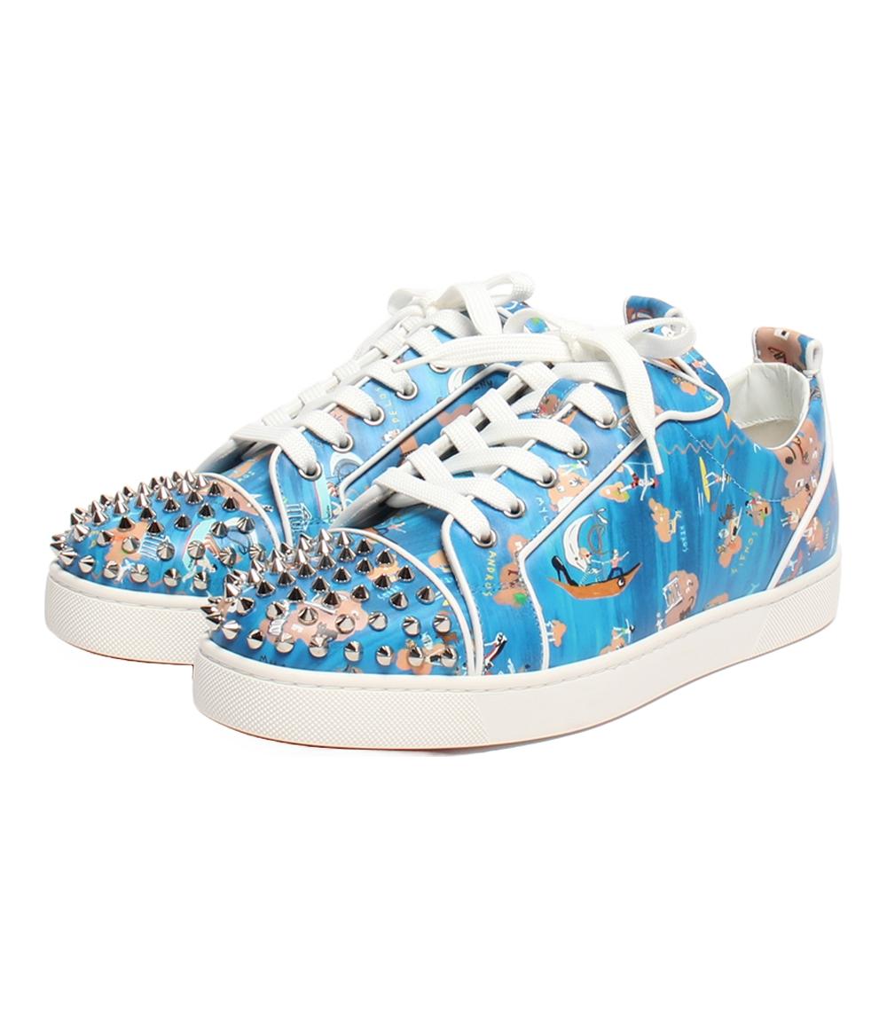 美品 クリスチャンルブタン ローカットスニーカー スタッズ ルイスジュニアスパイク メンズ SIZE 42 1/2 (L) Christian Louboutin