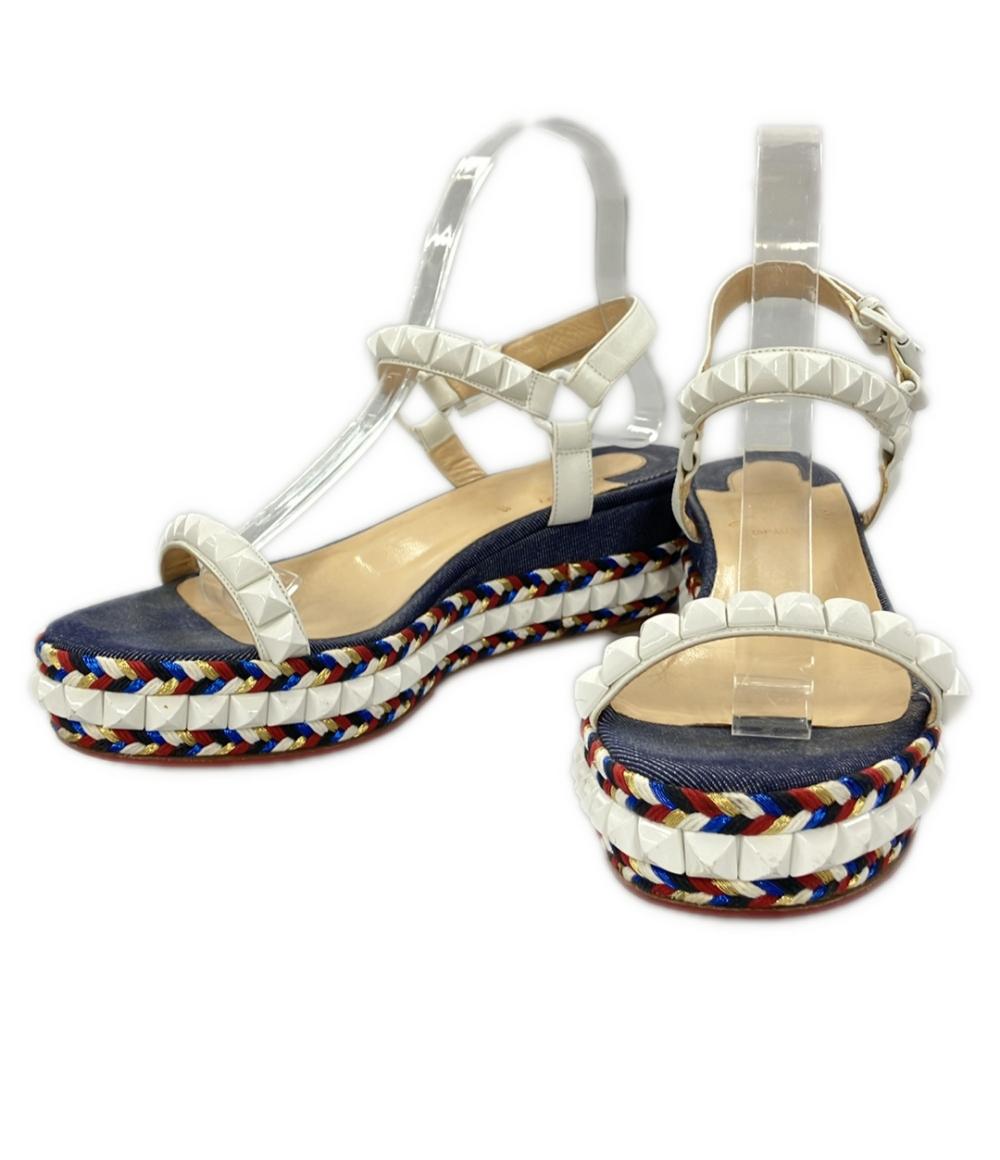 クリスチャンルブタン カタクロウサンダル スタッズ レディース SIZE 38 (XL) Christian Louboutin